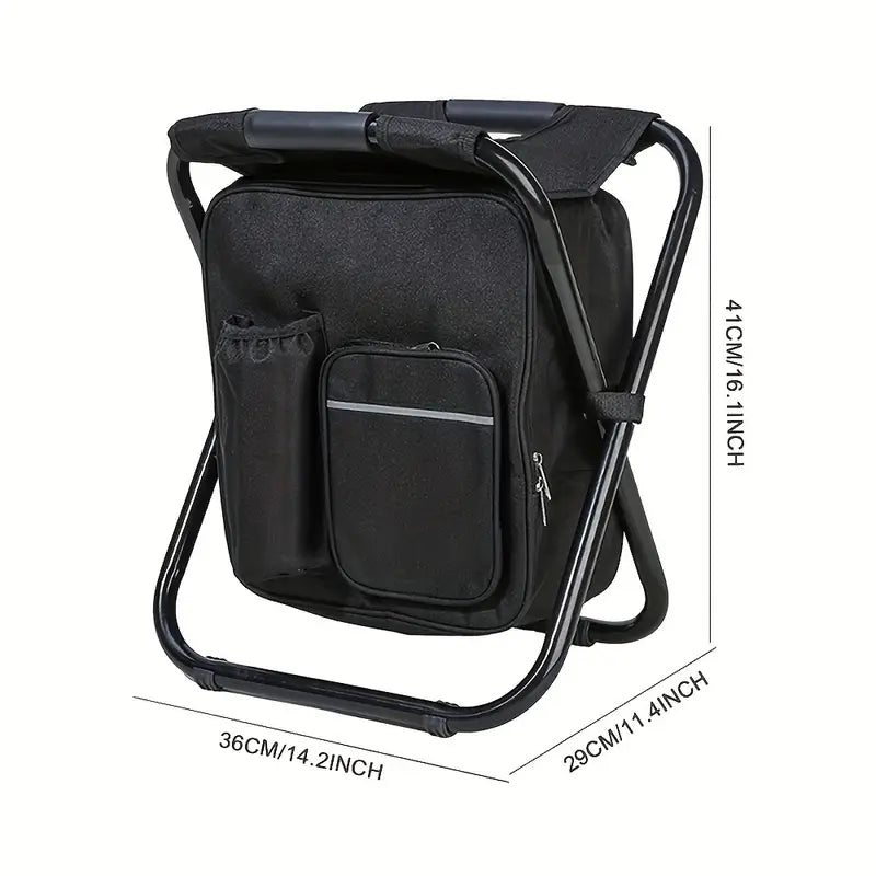 Silla Plegable Portatil tipo Mochila