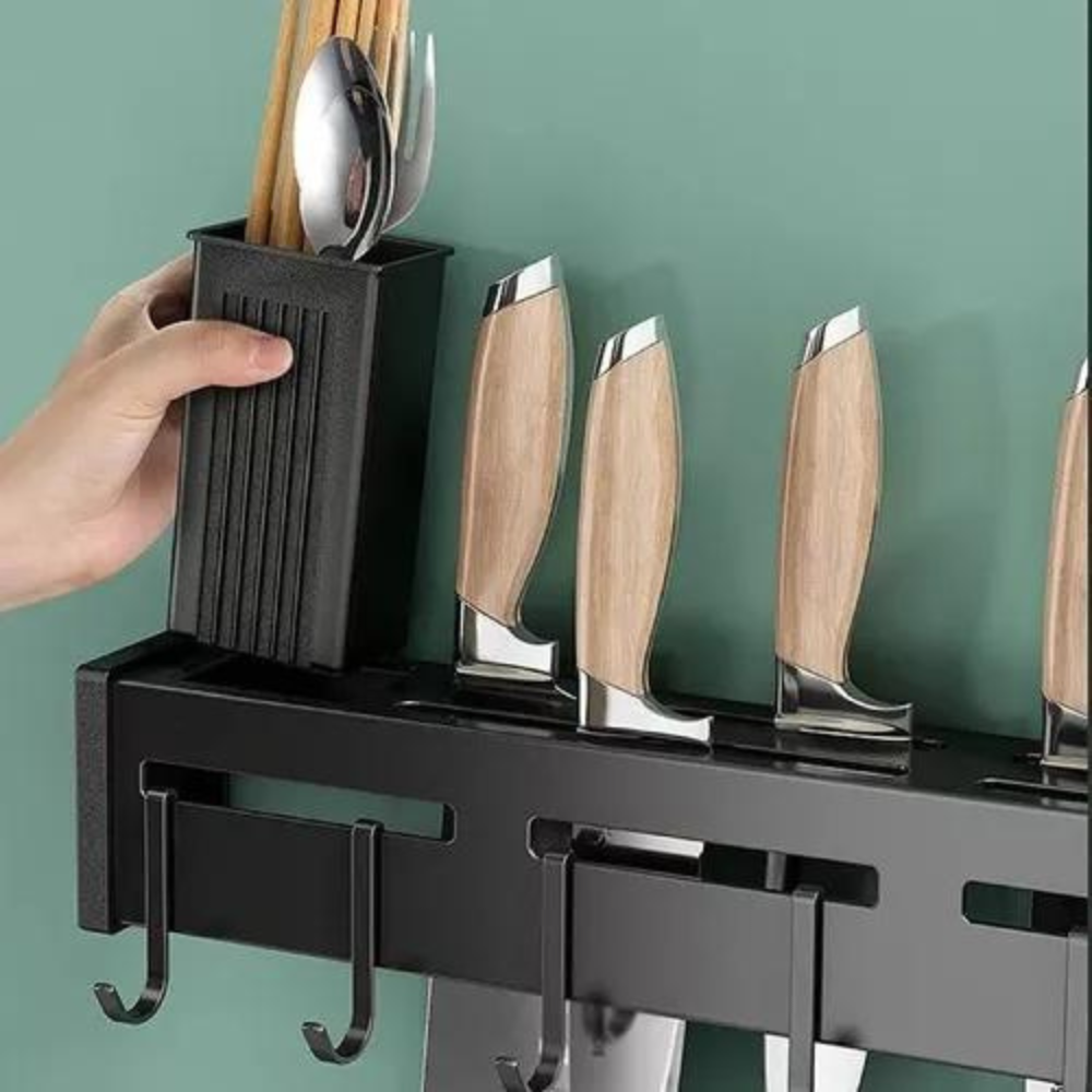 Organizador de Utensilios y Cuchillos de Pared