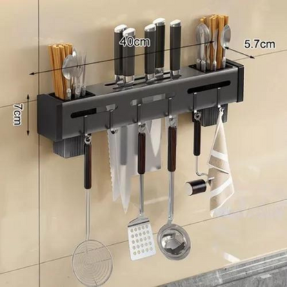 Organizador de Utensilios y Cuchillos de Pared