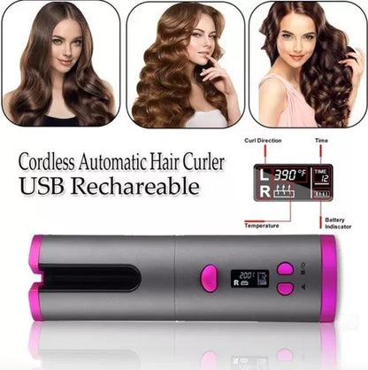 Rizador Automático De Cabello Recargable